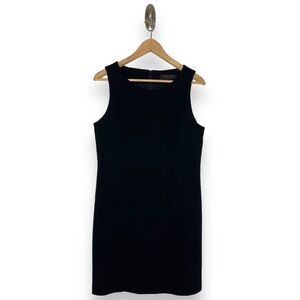 Rag & Bone Black Minimalist Sleeveless Lined LBD Classic Sheath Dress 10